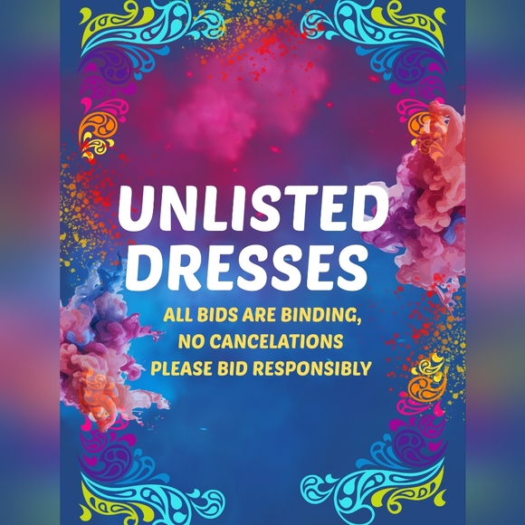 Dresses & Skirts - This Listing Is For Unlisted Dresses